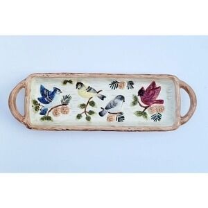 Sonoma Life Style Knollwood Bread Tray w/‎ Bird